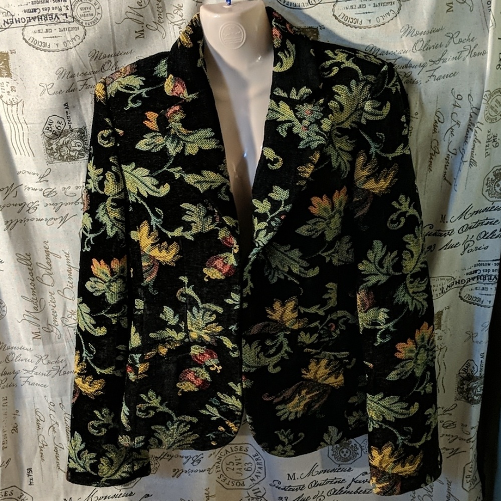 H&M Tapestry Suit Jacket